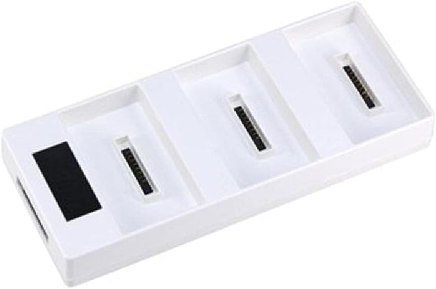 MOOKEENONE 1* 3-Port Cargador de batería de carga rápida Base Adaptador de base para DJI Phantom 4 ProAdvPro+