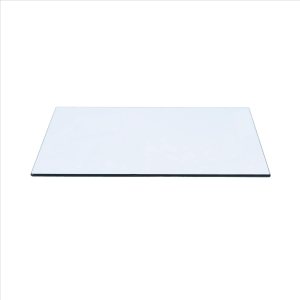 Abmitlo Mesa rectangular templada de 19 x 36 pulgadas, borde pulido plano de 38 pulgadas de grosor y esquinas táctiles, L8 Abmitlo Mesa rectangular templada de 19 x 36 pulgadas, borde pulido plano de 38 pulgadas de grosor y esquinas táctiles, L8