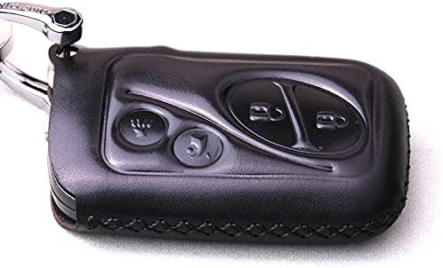 Funda de piel italiana para llavero compatible con Lexus ES RX GX GS KS RX350 GX460 ES350 GS ISC IS LS