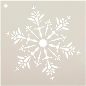 StudioR12 – Plantilla de copo de nieve  Delicado arte de invierno  Plantilla de Mylar reutilizable  Pintura, tiza, técnica mixta  Uso para arte de StudioR12 – Plantilla de copo de nieve  Delicado arte de invierno  Plantilla de Mylar reutilizable  Pintura, tiza, técnica mixta  Uso para arte de