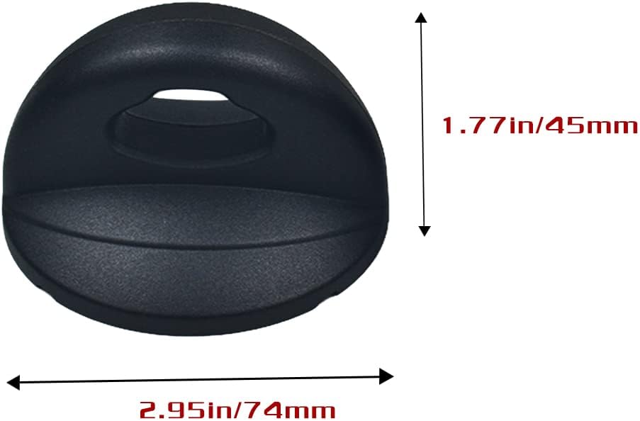 Juego de 2 pomos universales para tapa de olla, mango de repuesto para utensilios de cocina, tapa de olla de repuesto, pomos para cazuela, hervidor