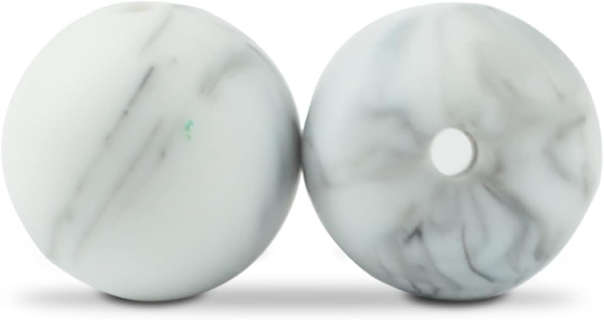 Cuentas de silicona  100 cuentas redondas de 0.354in, kits de manualidades para adultos, kit de fabricación de joyas, cuentas multicolor para