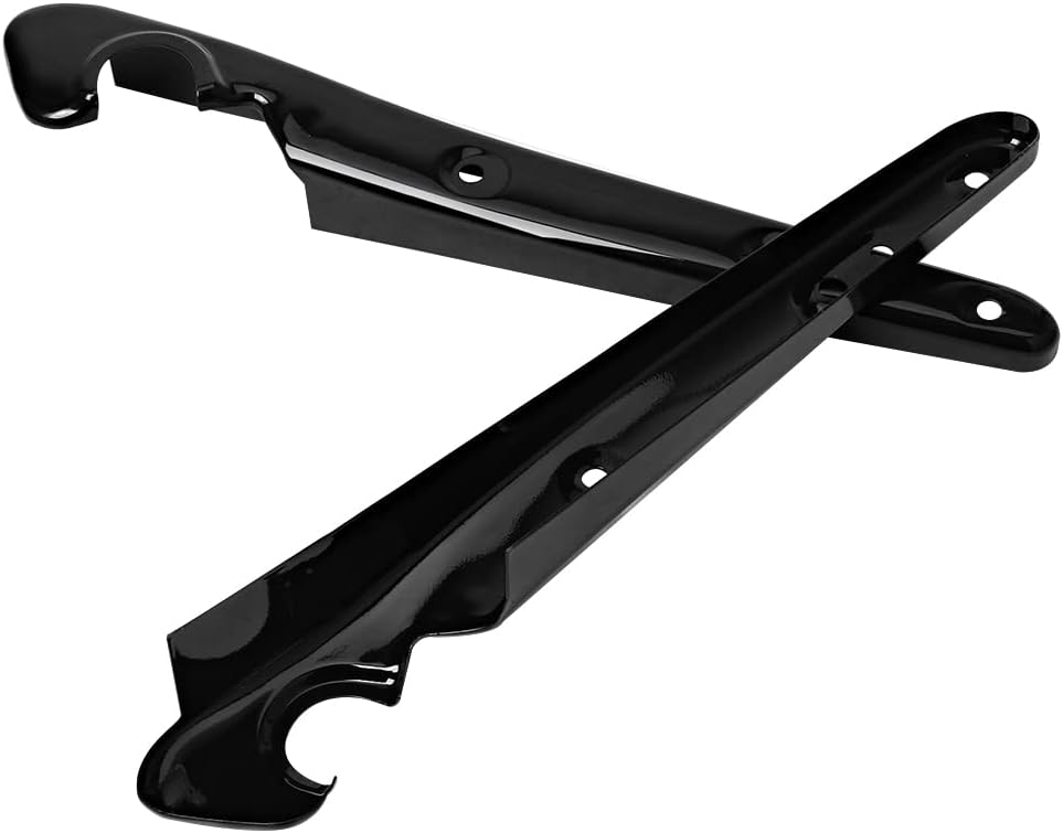 Juego de puntal de guardabarros trasero negro brillante para guardabarros, cubierta de soporte lateral de señal de giro para Harley Sportster Iron