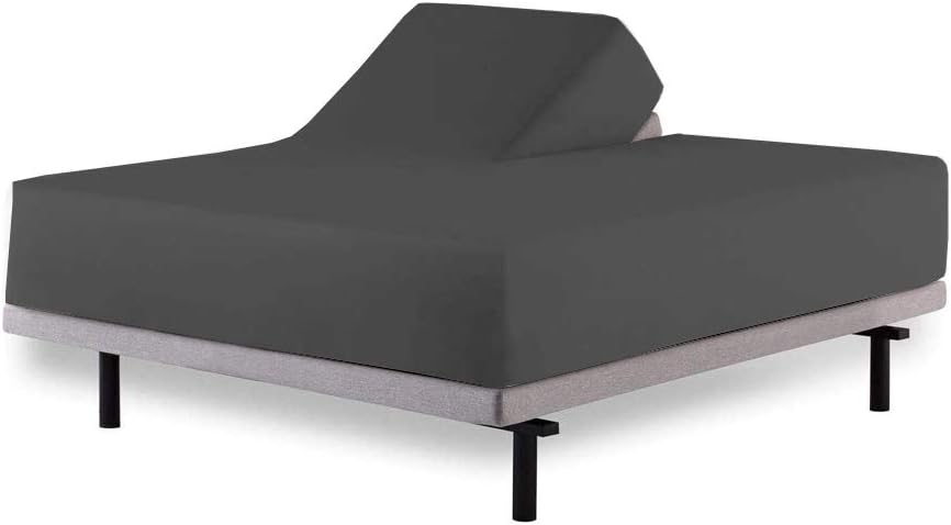 Top Split King – Juego de sábanas para camas ajustables, sábanas para dormir con números, cama King dividida, bolsillo profundo de 39 pulgadas,