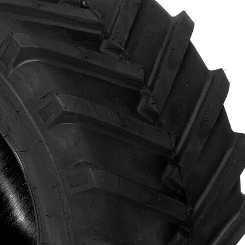 SUNROAD Juego de 2 neumáticos de tractor para cortacésped de 24×12.00-12 de 24×12.00-12 6PR sin cámara