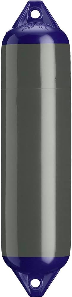 Polyform Guardabarros para barcos F-1 Graphite F-Series – 6″ x 24″, Grafito