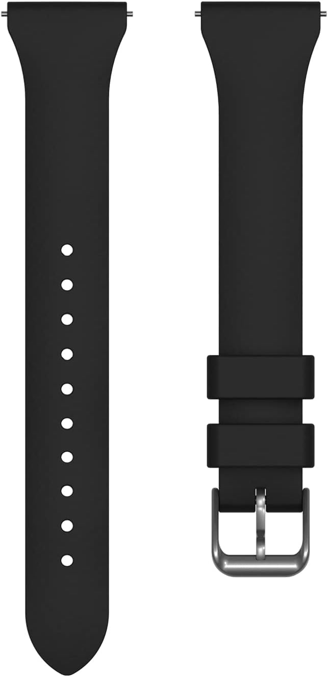 E ECSEM Paquete de 6 correas compatibles con Dbasne TS29 pulseras de repuesto de silicona coloridas, correas de liberación rápida para reloj