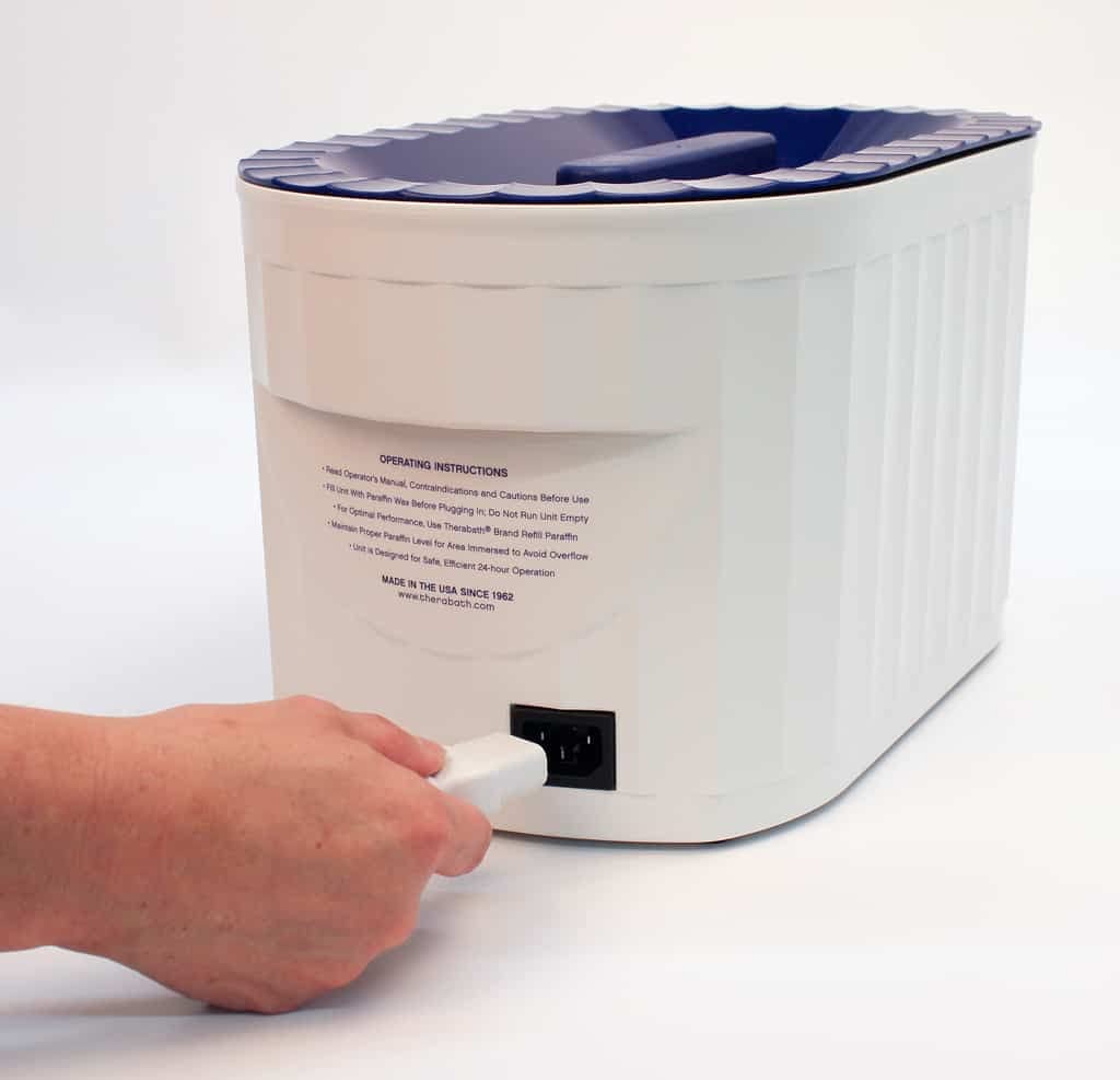 Therabath Termoterapia profesional TB6 de cera de parafina para baño, ayuda a aliviar la artritis y la rigidez muscular, terapia de calor para