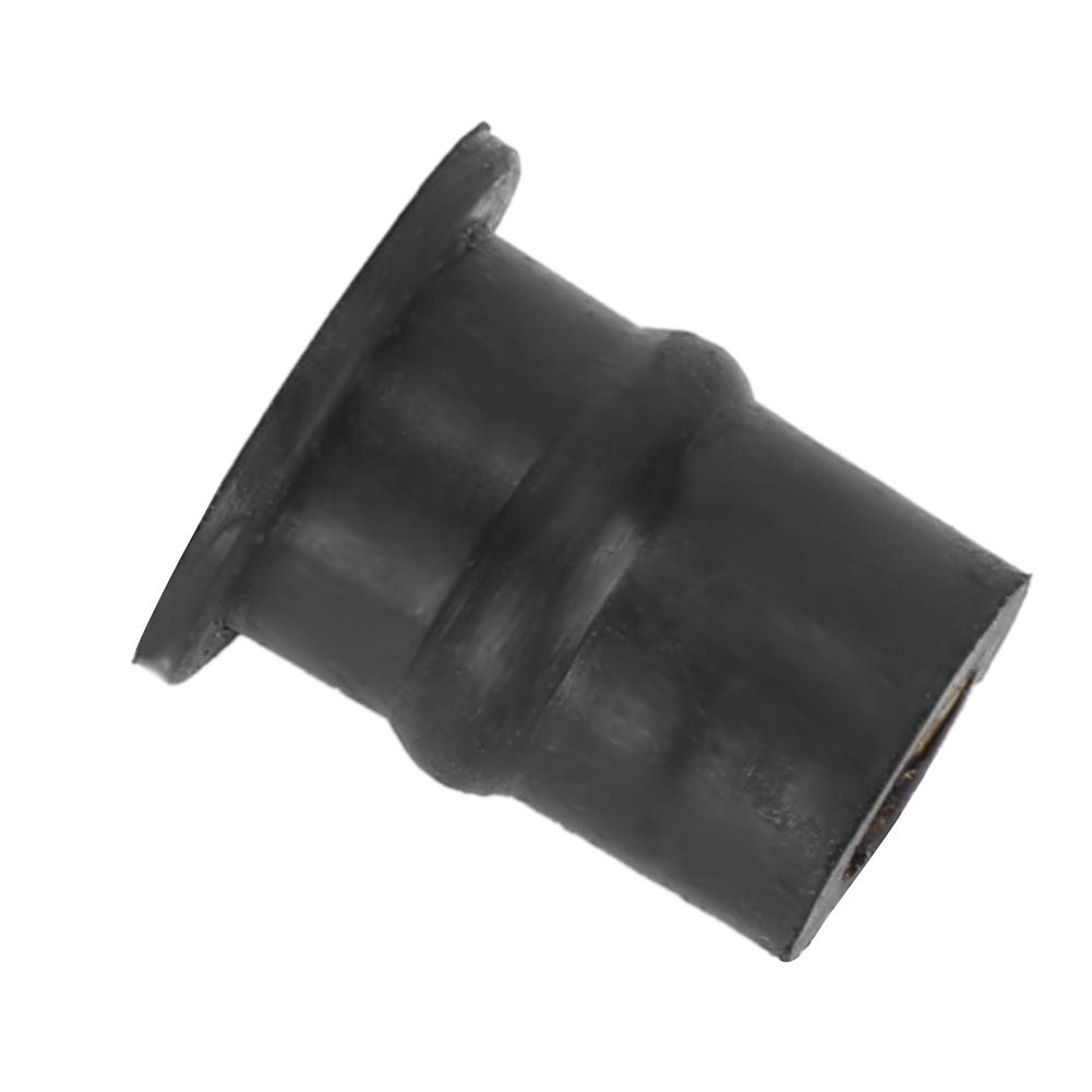 Well Nuts – 10 tuercas de goma M5 de 0.197 in0.2 pulgadas métricas para parabrisas de motocicletas, tuercas de parabrisas para accesorios de