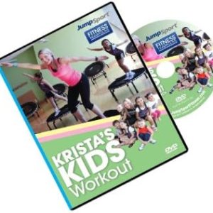 JumpSport Fitness Trampoline DVD de entrenamiento de Krista para niños JumpSport Fitness Trampoline DVD de entrenamiento de Krista para niños