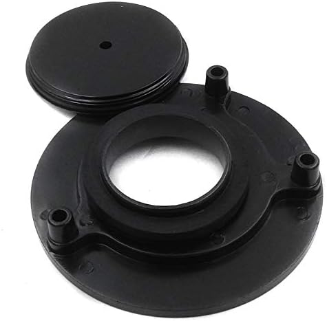 HK – Depósito de combustible negro con tapa de gasolina compatible con CBR 600 F4I F4 F3 F2 600RR 900 929 954 RC51 VTR 1000 1000RR 1100 1100XX CB
