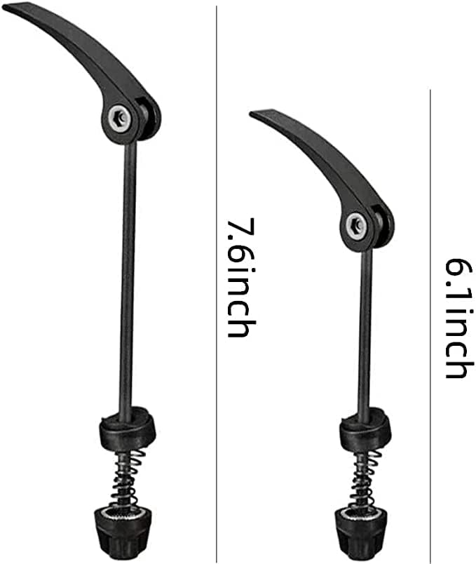 PINGTANYOUYU 1 par de bicicleta de montaña de carretera MTB rueda hub liberación rápida pinchos bicicleta delantera trasera bicicleta rueda cubo