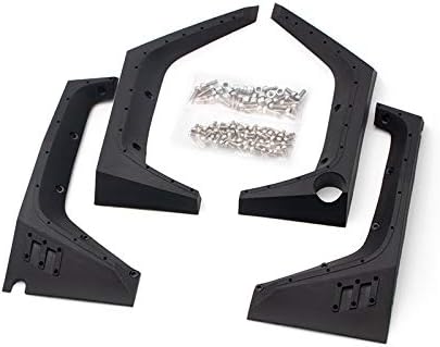 KYX Racing DIY guardabarros de nailon para 110 Rc Crawler Car Jeep Wrangle Body Axial SCX10 II