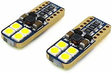 Alla iluminación 2PCS Super Bright LED luces Bombillas Repuestos para 2004 2011Chevrolet Aveo, Blanco