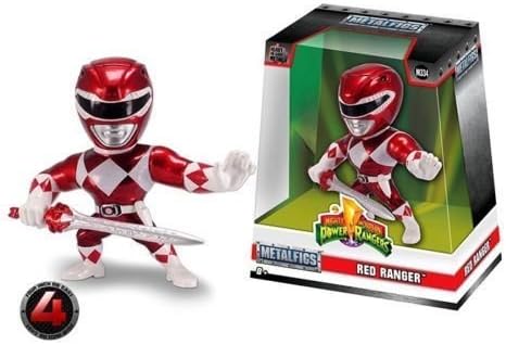 Edición limitada 4″ metalfigsPower RangersM33499270de Power Ranger Rojo Por Jada