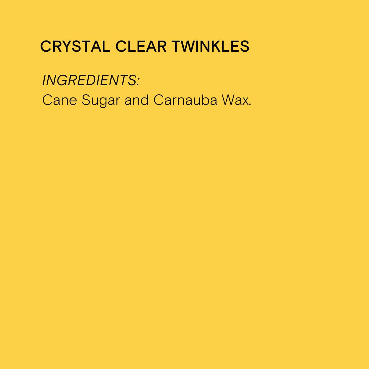 Supernatural Twinkles – Gránulos decorativos para decoración de azúcar, transparente, sin OMG, vegano, 3 onzas, fabricado en Estados Unidos