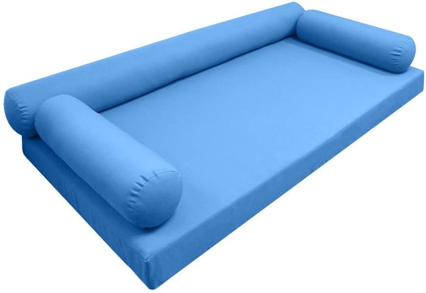 DBM IMPORTS Funda de almohada para colchón de tamaño matrimonial con borde de cuchillo, 6 unidades, tamaño matrimonial, AD102