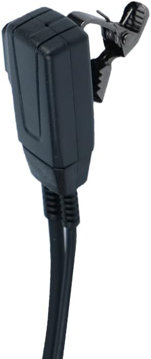 Auricular para Motorola Walkie Talkie Auricular con Micrófono PTT Compatible con Cp200 Cp200d Rdm2070d Radio bidireccional Paquete de 4