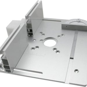 Placa de inserción de mesa de enrutador Aleación de aluminio Fresado de madera Flip Board Máquina de recorte Grabado Herramienta auxiliar Bancos de Placa de inserción de mesa de enrutador Aleación de aluminio Fresado de madera Flip Board Máquina de recorte Grabado Herramienta auxiliar Bancos de