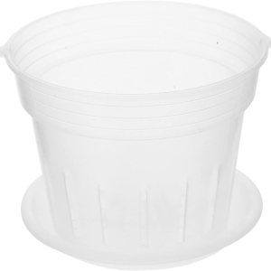 DOITOOL Macetero colgante para orquídeas, macetas de plástico para orquídeas con agujeros y platillos, macetas de orquídeas transparentes ranuradas DOITOOL Macetero colgante para orquídeas, macetas de plástico para orquídeas con agujeros y platillos, macetas de orquídeas transparentes ranuradas