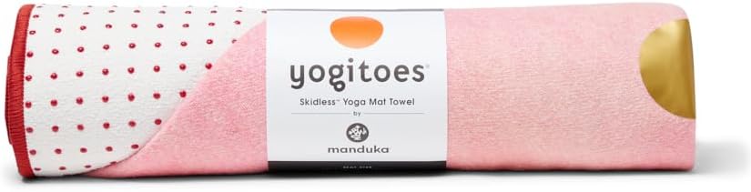Yogitoes Toalla para esterilla de yoga, ligera, microfibra de secado rápido, tecnología antideslizante antideslizante, uso en yoga caliente, vinyasa