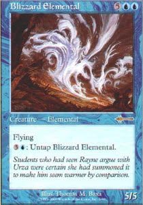 Magic The Gathering – Blizzard Elemental – Juego de caja Beatdown