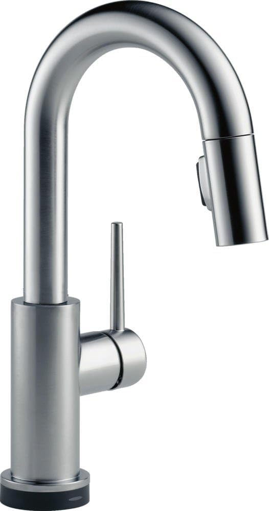 Delta Grifo Trinsic Grifo de fregadero de cocina de un solo mango, 9959T-AR-DST