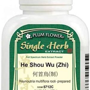 Fo-Ti RootHe Shou WuReynoutria Multiflora Extracto Polvo 3.53 oz Plum Flower Fo-Ti RootHe Shou WuReynoutria Multiflora Extracto Polvo 3.53 oz Plum Flower