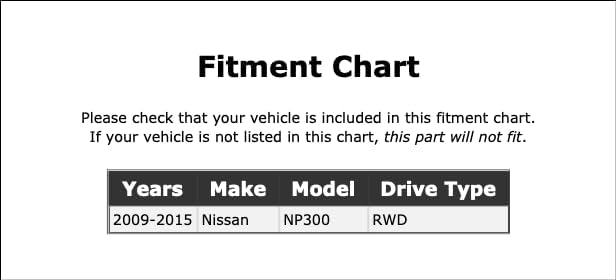 Front Right Lower Suspension Control Arm and Ball Joint Assembly Compatible With Nissan NP300 RWD 2009 2010 2011 2012 2013 2014 2015 PC-561732