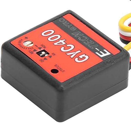 VGEBY Módulo de giroscopio, Sensibilidad Ajustable GYC400 Mini RC Módulo Giroscopio Drift Drive Control para Control Remoto Modelo de Coche Mini RC