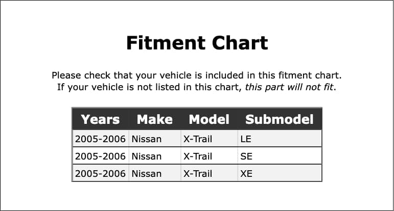 Kit de núcleo y tapa de válvula de sistema de AC compatible con Nissan X-Trail 2005 2006 PC-1031317