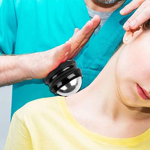 SUNANTH Cryosphere – Bola de masaje en frío, bola de masaje manual para terapia de calor y hielo, herramienta de auto masaje para aliviar el dolor