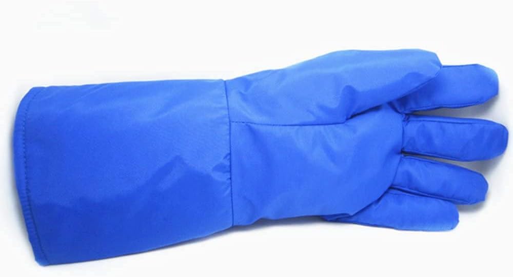 Inf-way Guantes criogénicos de baja temperatura LN2 guantes protectores de nitrógeno líquido de almacenamiento en frío Guantes de seguridad