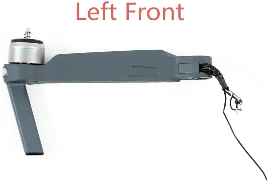 XNasu Motor Arm Repair Pair for D-JI Mavic Pro Drone (Size  Bundle 1, Color  Left Front Motor Arm)