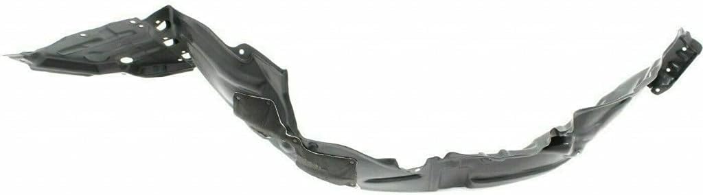 Para Toyota Prius 2016 2017 2018 Fender Liner lado del conductor  Delantero  Certificado CAPA  Todos los submodelos  Plástico  Reemplazo para