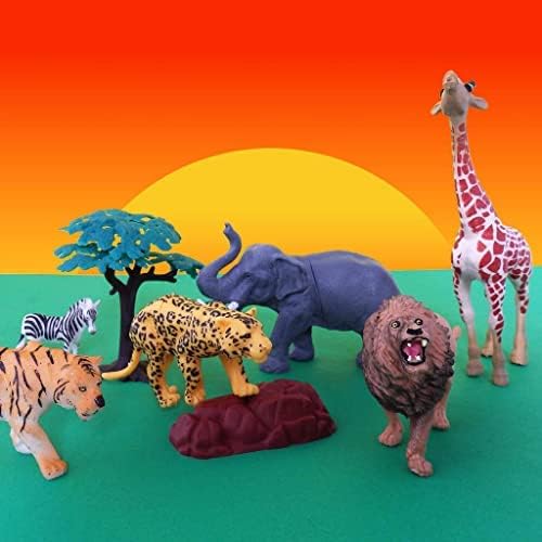 Dr. Gabby Wild – Juego de animales de safari (14 piezas)