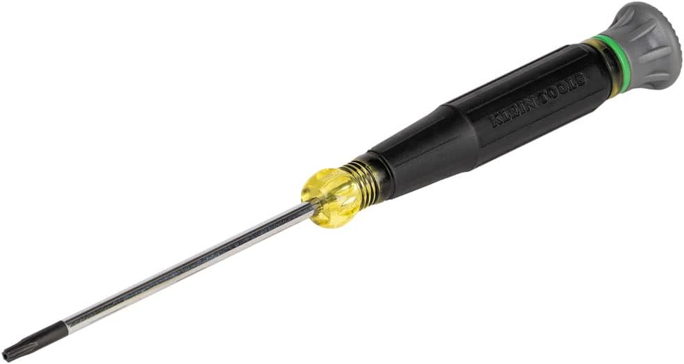Klein Tools 85616 Juego de destornilladores Torx de precisión, destornilladores de seguridad TORX a prueba de manipulaciones, ideal para
