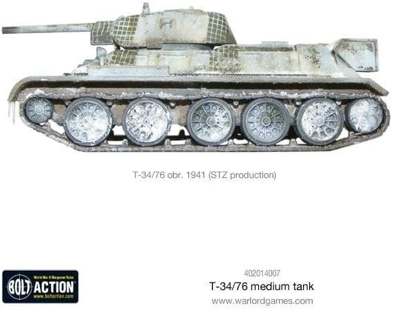 Bolt Action T3476 Tanque mediano 156 WWII Guerra Mundial Figuras de Guerra Militar Kit de Modelo de Plástico
