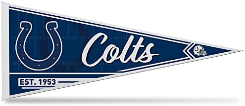 Rico Industries NFL Football Classic 12″ x 30″ Felt Wall Décor Pennant – Great for HomeBed RoomMan Cave Décor
