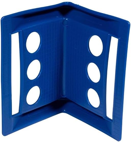 Mytee Products (20 protectores de borde plano azules de 4 x 6 pulgadas con estuche de transporte, correas de trinquete de cabrestante de 4 pulgadas,