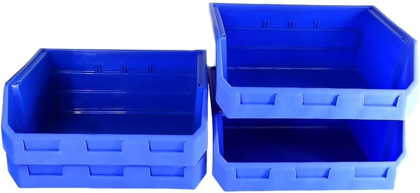 Organizador de almacenamiento de herramientas de garaje apilable, ajustable y colgante, para tornillos, pernos, tuercas, clavos, diseño resistente y