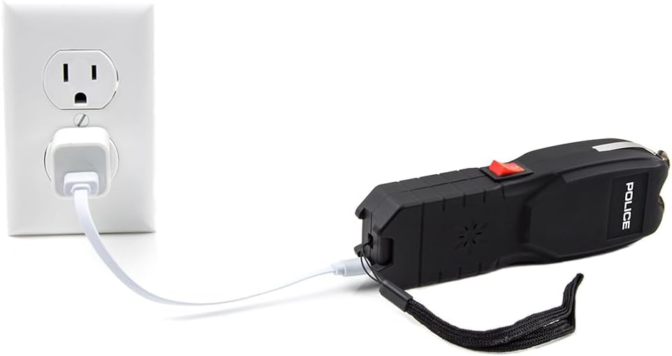 Police Stun Gun Burn Pepper Spray Combo Mujeres Hombres Autodefensa – 2101