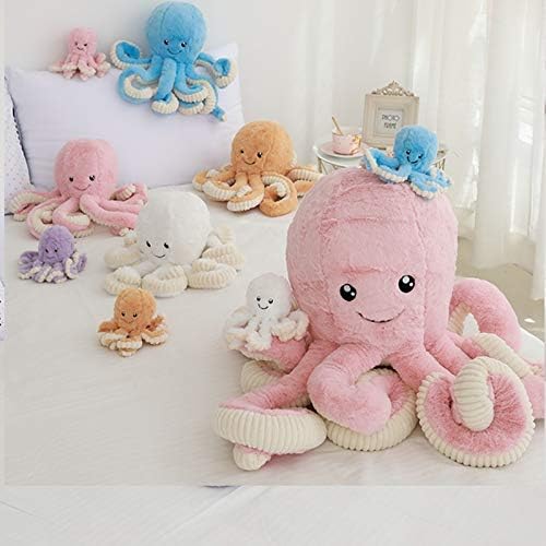 Lindos animales de peluche de pulpo, pulpo, juguetes de peluche, juguetes de peluche de pulpo, juguetes de peluche de mar, juguetes de peluche para