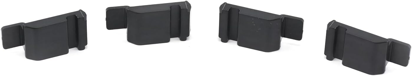 Juego de 4 piezas de goma para cerradura de puerta para Mercedes W123 240D 280E 300D