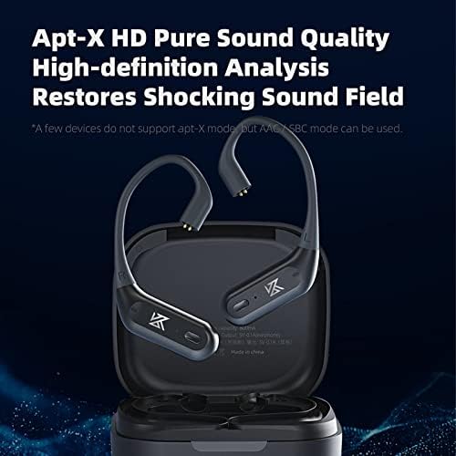 KZ AZ09 Pro IEM – Adaptador Bluetooth para auriculares, módulo Bluetooth actualizado, cable de repuesto para ZS10Pro ZSNPro ZAS Zax, conector de 2