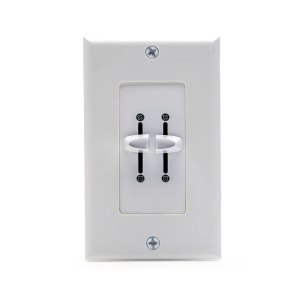 LuxDrive Atenuador de montaje en pared de doble canal 0-10V (K020-W) LuxDrive Atenuador de montaje en pared de doble canal 0-10V (K020-W)