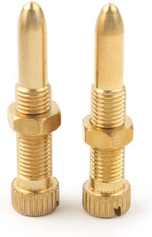 GZYF 1 x Tornillos de latón para carburador ATV compatibles con Yamaha Banshee YFZ350 1987-2006, Blaster YFS200 1988-2006