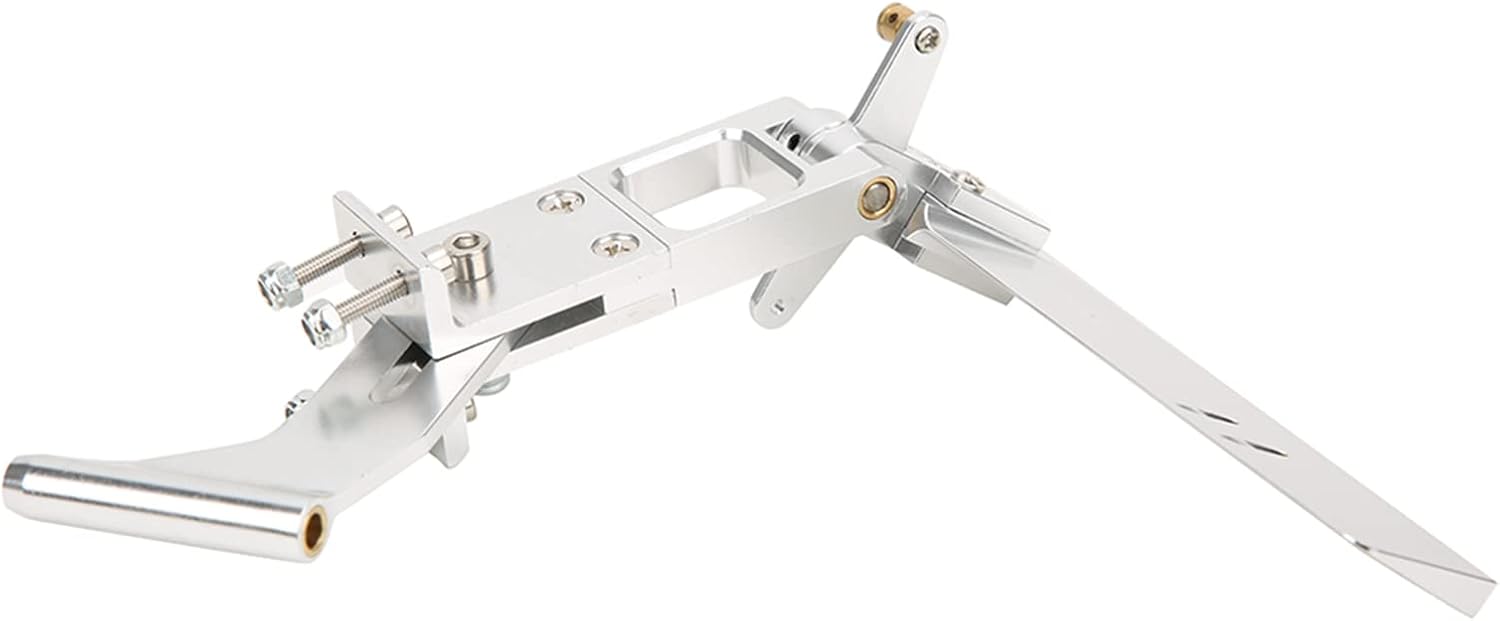 Timón de agua para barco RC, montaje integrado de timón de barco RC de 4.331 in resistente para sistema de eje de 0.2 pulgadas