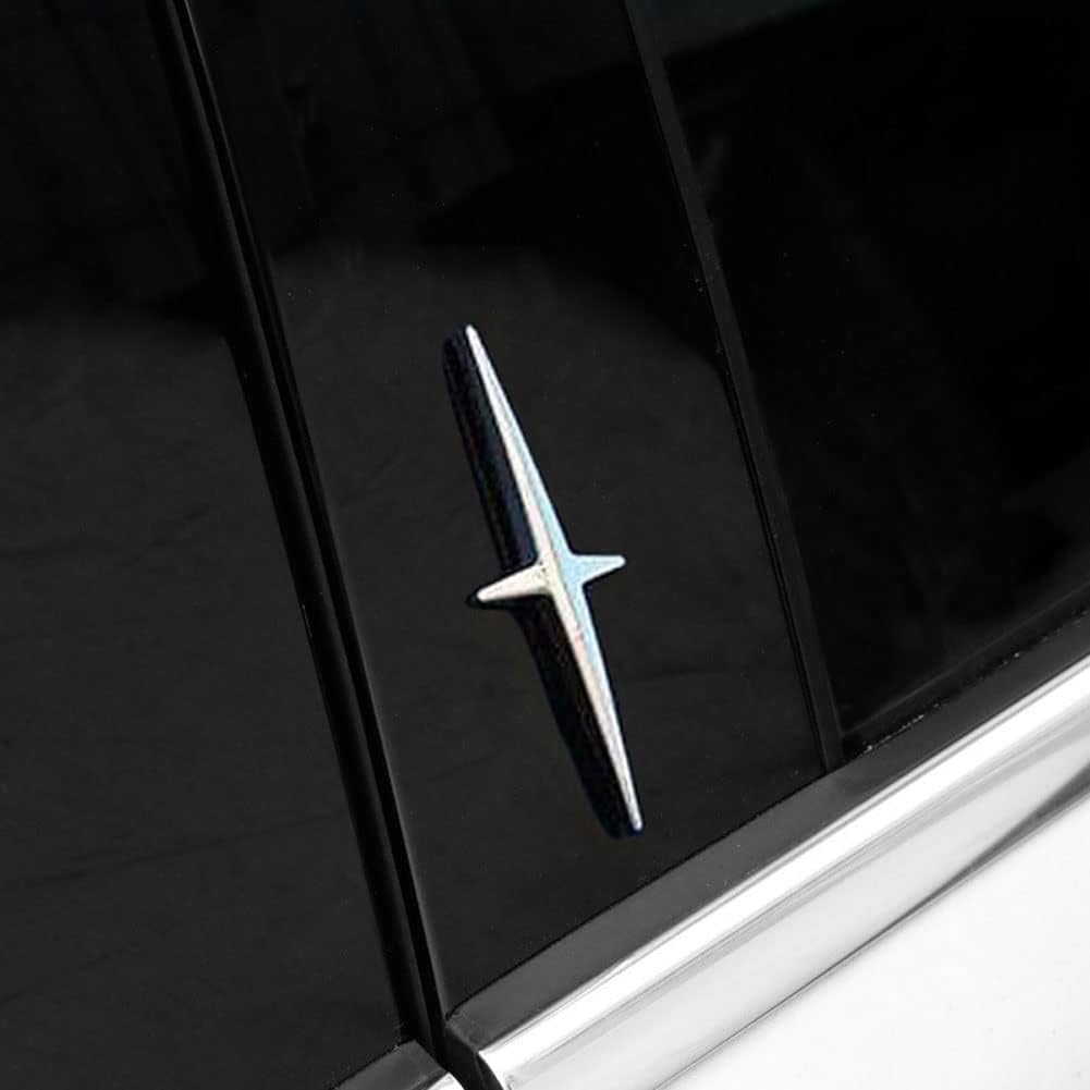 Insignia deportiva de automóvil 3D, calcomanía de metal, emblema lateral para guardabarros traseros de coche, compatible con Lincoln MKT, MKT, MKX,