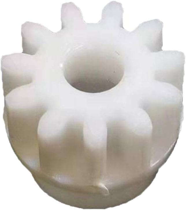 Reemplazo de escoba de plástico blanco con pedal de trapeador fácil, reemplazo de engranaje de cubo de embrague unidireccional, adecuado para